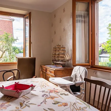 La Maison De De Et Son Jardin Дом отдыха Кольмар